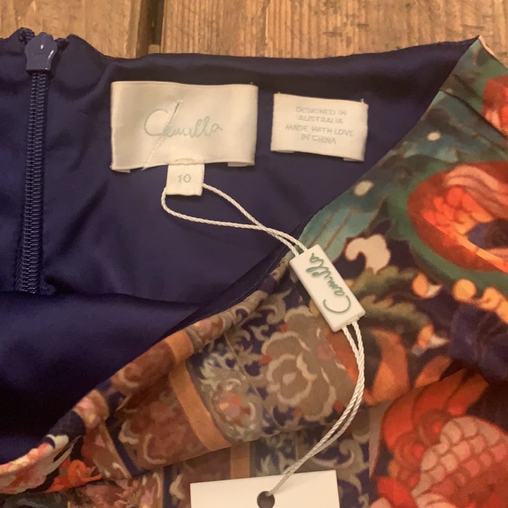 RARE Camilla Phoenix Rise Pleated Women's Skirt Small - Picture 14 of 14